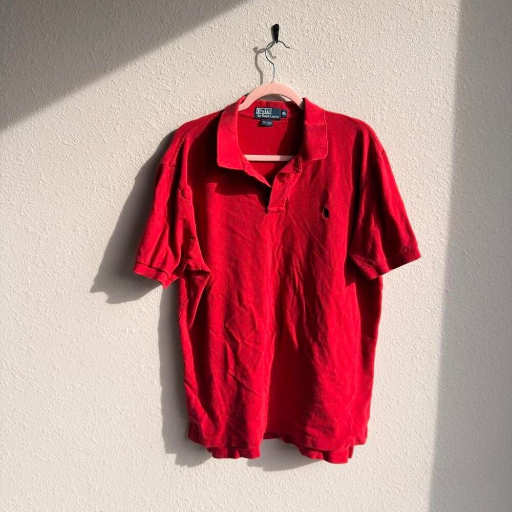 Polo-ralph-lauren Men's Red Polo-shirts